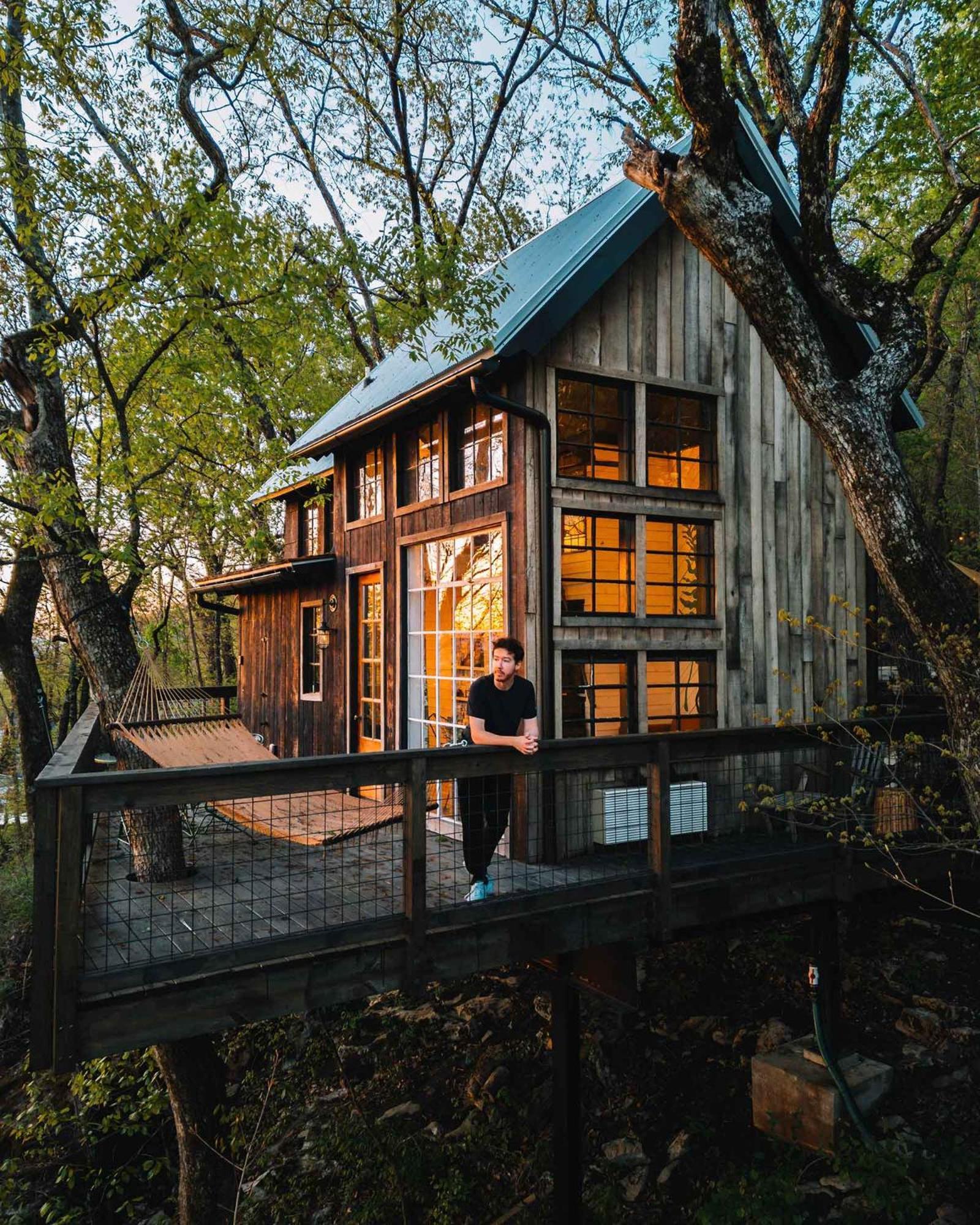 Treetop Hideaways: Wood Lily Treehouse In Chattanooga Eksteriør bilde